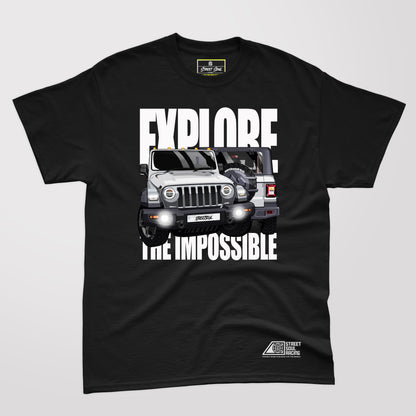 Thar Printed cotton T-shirt