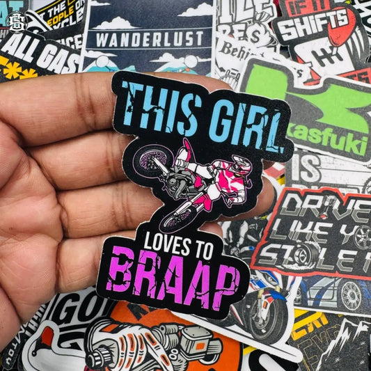 This girl loves to braap - Street Soul Clothing