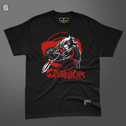 Thundercats liono black printed T-shirt - T- Shirt
