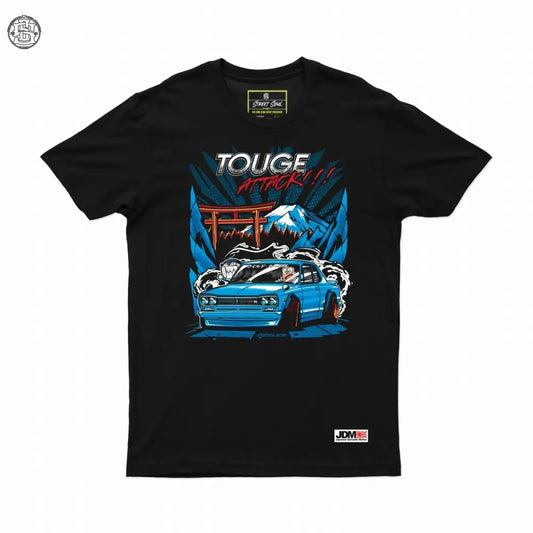 Touge Attack Doraemon JDM T-shirt - Street Soul Clothing