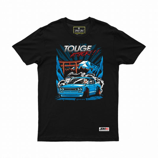 Touge Attack Doraemon JDM T-shirt - Street Soul Clothing