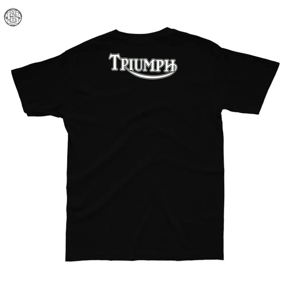 Triumph Motorcycles Printed Cotton T-shirt - Street Soul Clothing