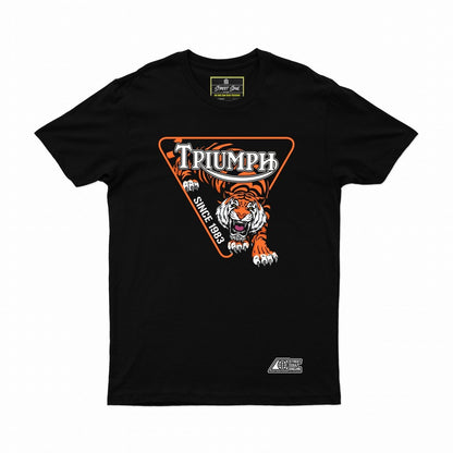 Triumph Motorcycles Printed Cotton T-shirt - Street Soul Clothing