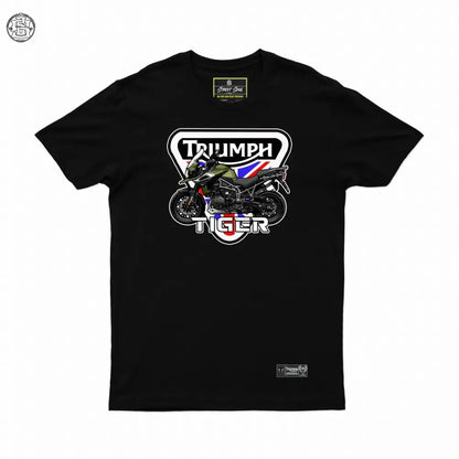 Triumph Tiger Printed Cotton T-shirt - Street Soul Clothing