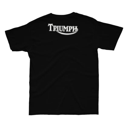 Triumph Motorcycles Printed Cotton T-shirt - Street Soul Clothing