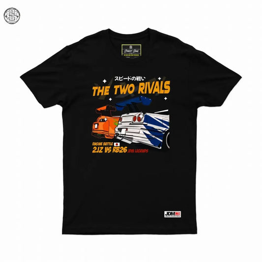 Two Rivals Supra vs GTR FNF T-shirt - Street Soul Clothing