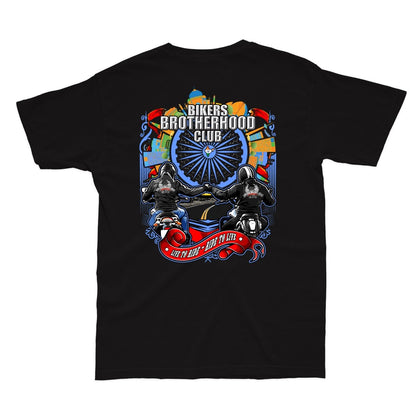 Two Wheels, One club BBC Legacy T-shirt - Street Soul Clothing