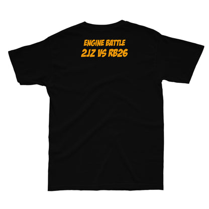 Two Rivals Supra vs GTR FNF T-shirt - Street Soul Clothing