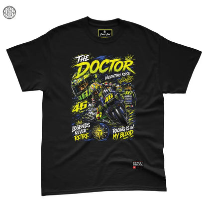Valentino rossi bootleg graphic T-shirt - T- Shirt