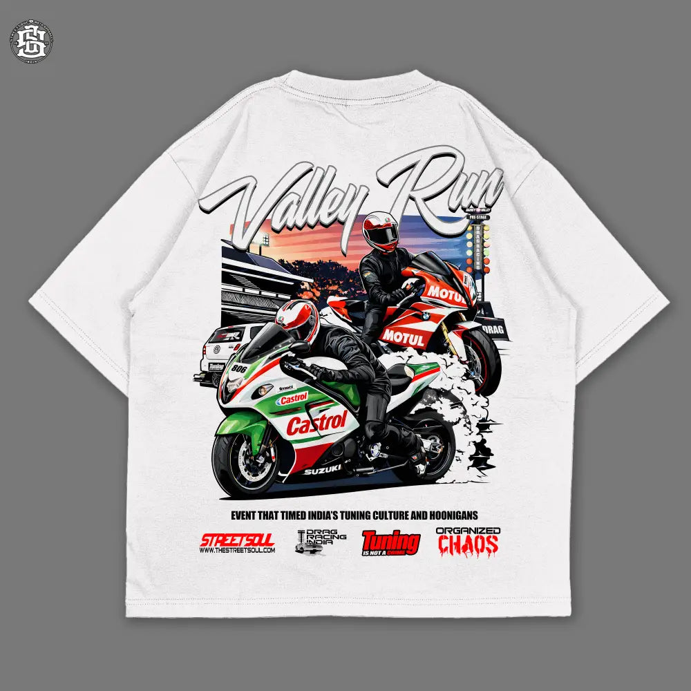 Valley Run white Oversized T-shirt
