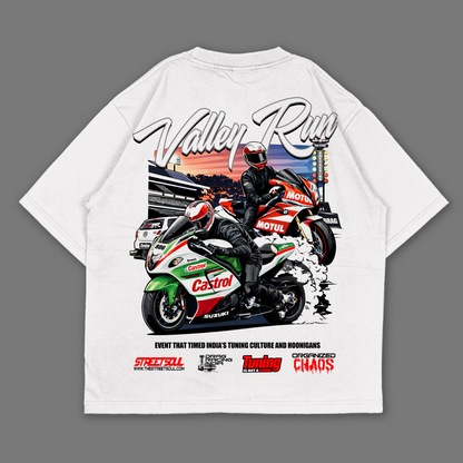 Valley Run white Oversized T-shirt
