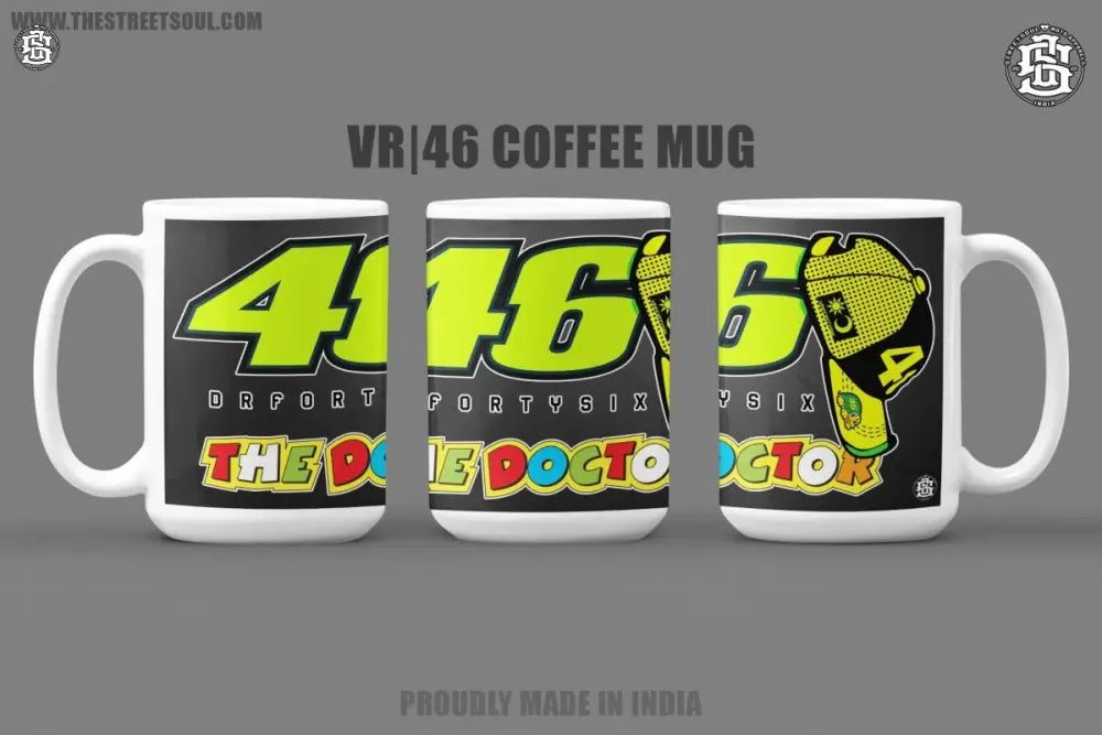 VR|46 Coffee Mug - Street Soul Clothing
