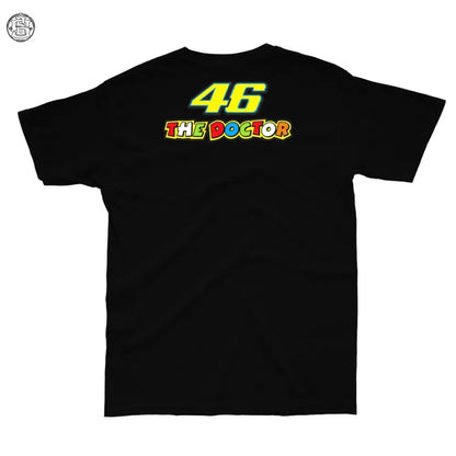 VR 46 Printed Cotton Tshirt - Street Soul Clothing