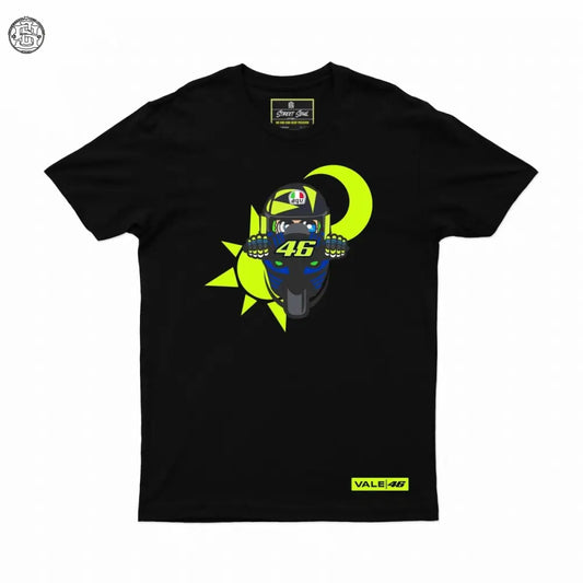 VR46 Graphic T-shirt Sun and moon - Street Soul Clothing