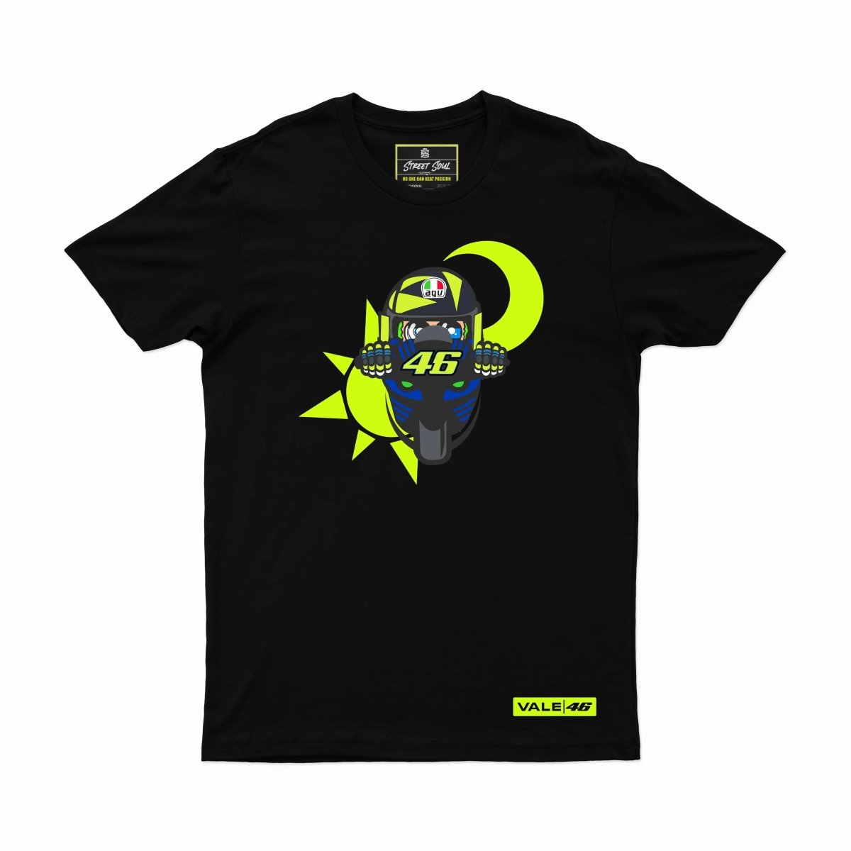 VR46 Graphic T-shirt Sun and moon - Street Soul Clothing