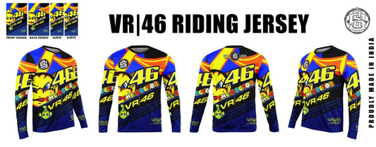 VR|46 Riding jersey - Street Soul Clothing
