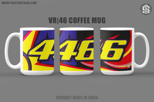 VR46 Sun and moon Coffee Mug - Street Soul Clothing
