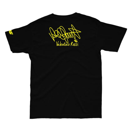 VR46 Sun & Moon Printed cotton tshirt - Street Soul Clothing