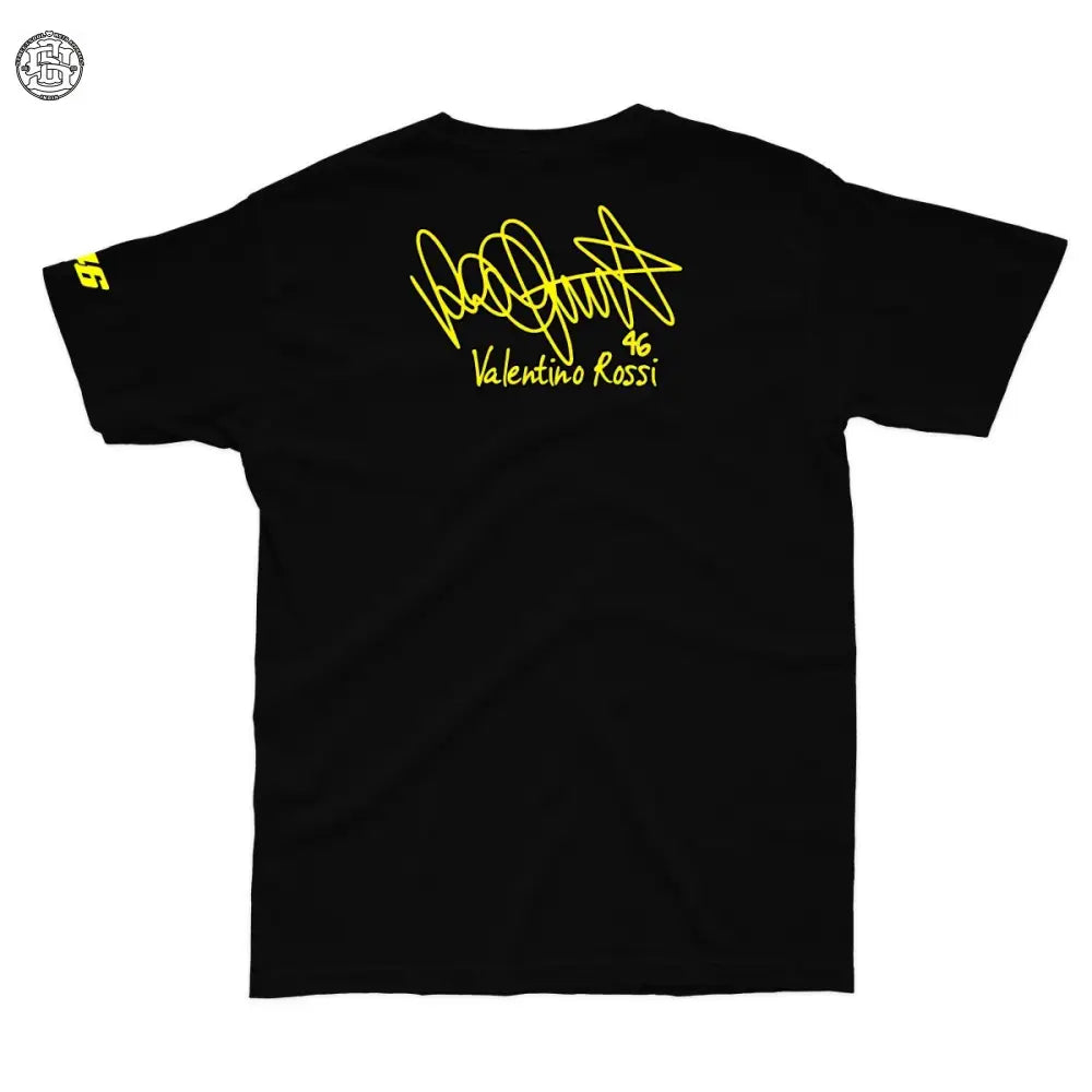 VR46 Sun & Moon Printed cotton tshirt - Street Soul Clothing