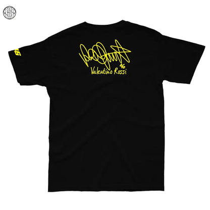 VR46 Sun & Moon Printed cotton tshirt - Street Soul Clothing