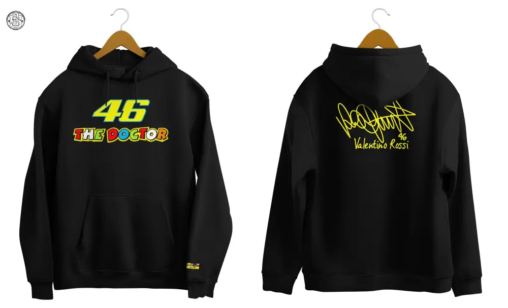 VR46 THE DOCTOR Printed Hoodie - Hoodies