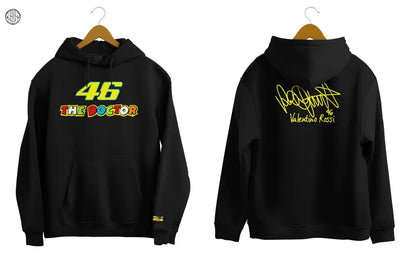 VR46 THE DOCTOR Printed Hoodie - Hoodies