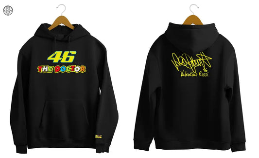 VR46 THE DOCTOR Printed Hoodie - Hoodies