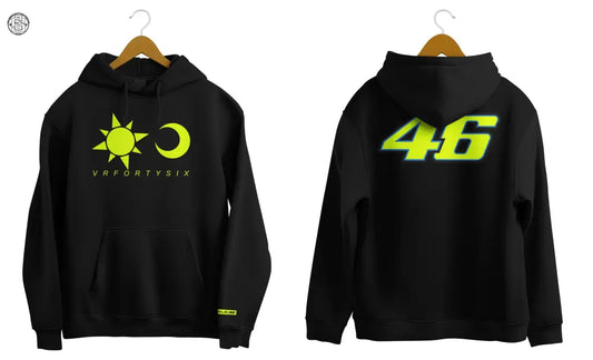 VRFORTYSIX Printed Hoodie - Hoodies
