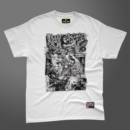 The walking dead printed T-shirt