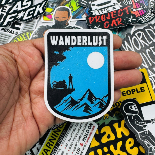 Wanderlust Sticker - Street Soul Clothing