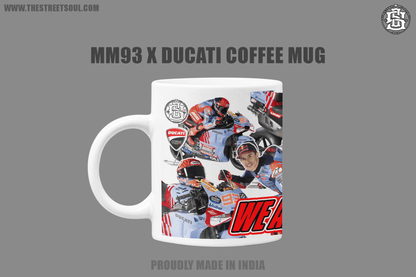 WE ARE 93 Marquez X Gresini Racing Coffee Mug - Street Soul Clothing