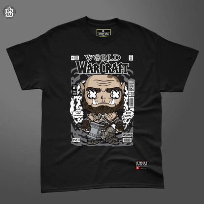 World of warcraft comic styled printed T-shirt - T- Shirt