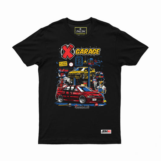 Deadpool vs  wolverine X-Garage JDM T-shirt