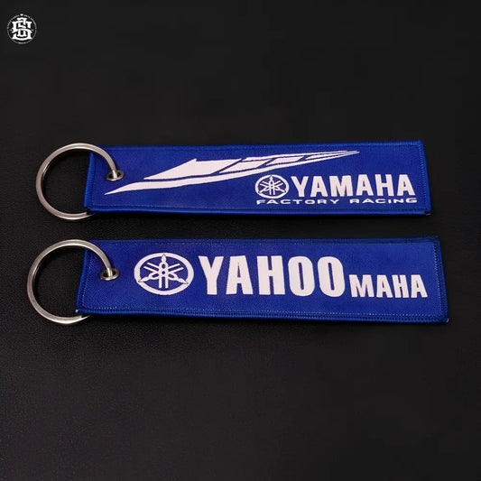 YA-hoo-MAHA woven keychain - keychain