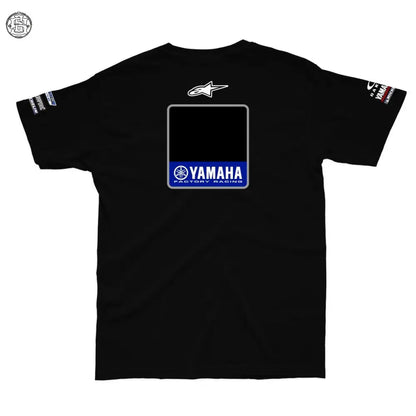 Yamaha Factory racing Printed cotton tshirt - Street Soul Clothing