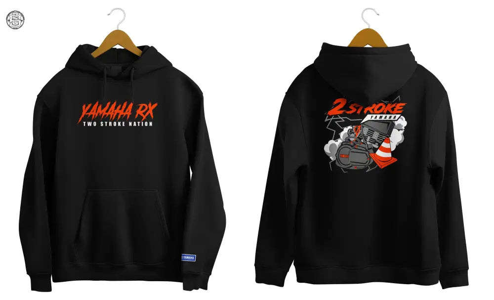 Yamaha RX100 Two stroke nation Hoodie - Hoodies