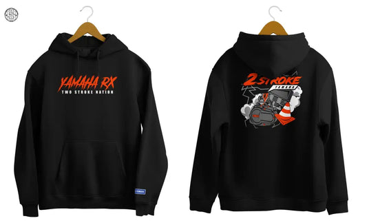 Yamaha RX100 Two stroke nation Hoodie - Hoodies